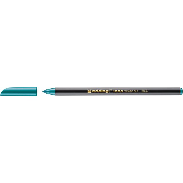 Edding - Fineliner 1200 074 feines Metallic-Grün
