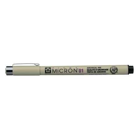 Sakura - Fineliner Pigma Micron 01 0,25 mm schwarz | 12 Stück