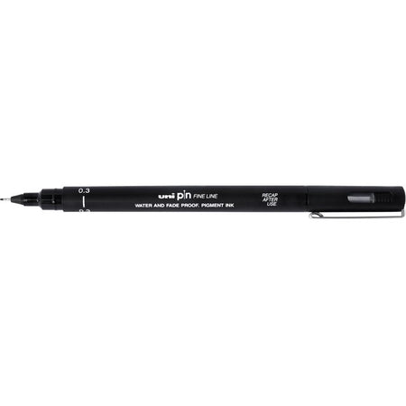 Uni-Ball - Fineliner Pin 0,3mm schwarz