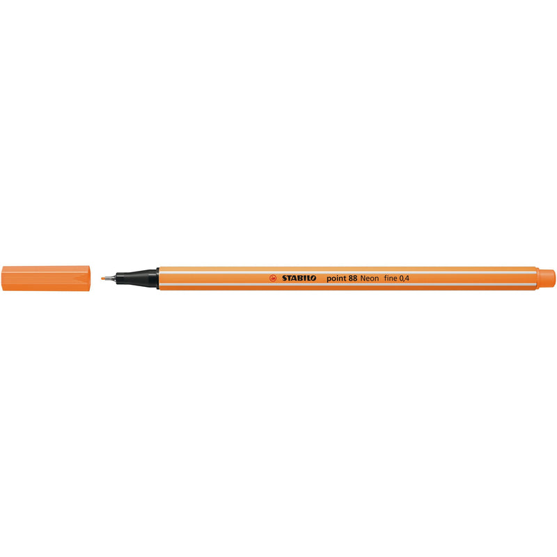 Stabilo - Fineliner-Punkt 88/054 feines Neonorange