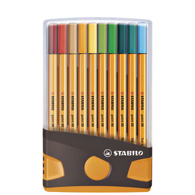 Stabilo - Fineliner Spitze 88/20 ColorParade Rollenset ant/or F ass 20tlg