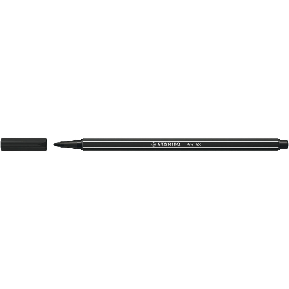 STABILO - Filzstift 68/46 mittelschwarz