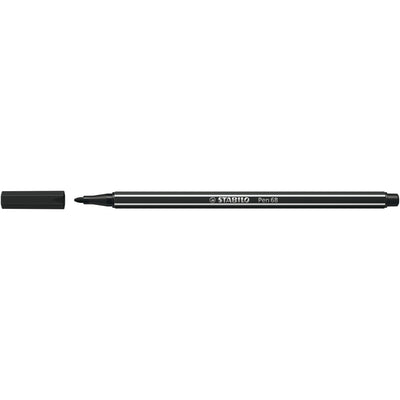 STABILO - Filzstift 68/46 mittelschwarz