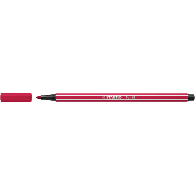 Stabilo - Filzstift Pen 68/50 mitteldunkelrot