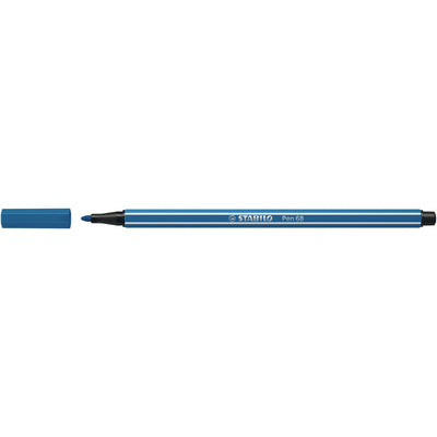 Stabilo - Filzstift Pen 68/41 mittel ultramarinblau | 10 Stück