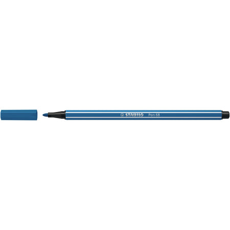 Stabilo - Filzstift Pen 68/41 mittel ultramarinblau | 10 Stück