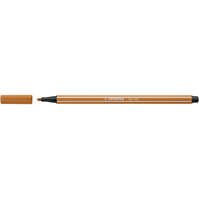 Stabilo - Filzstift Pen 68/89 mitteldunkler Ocker