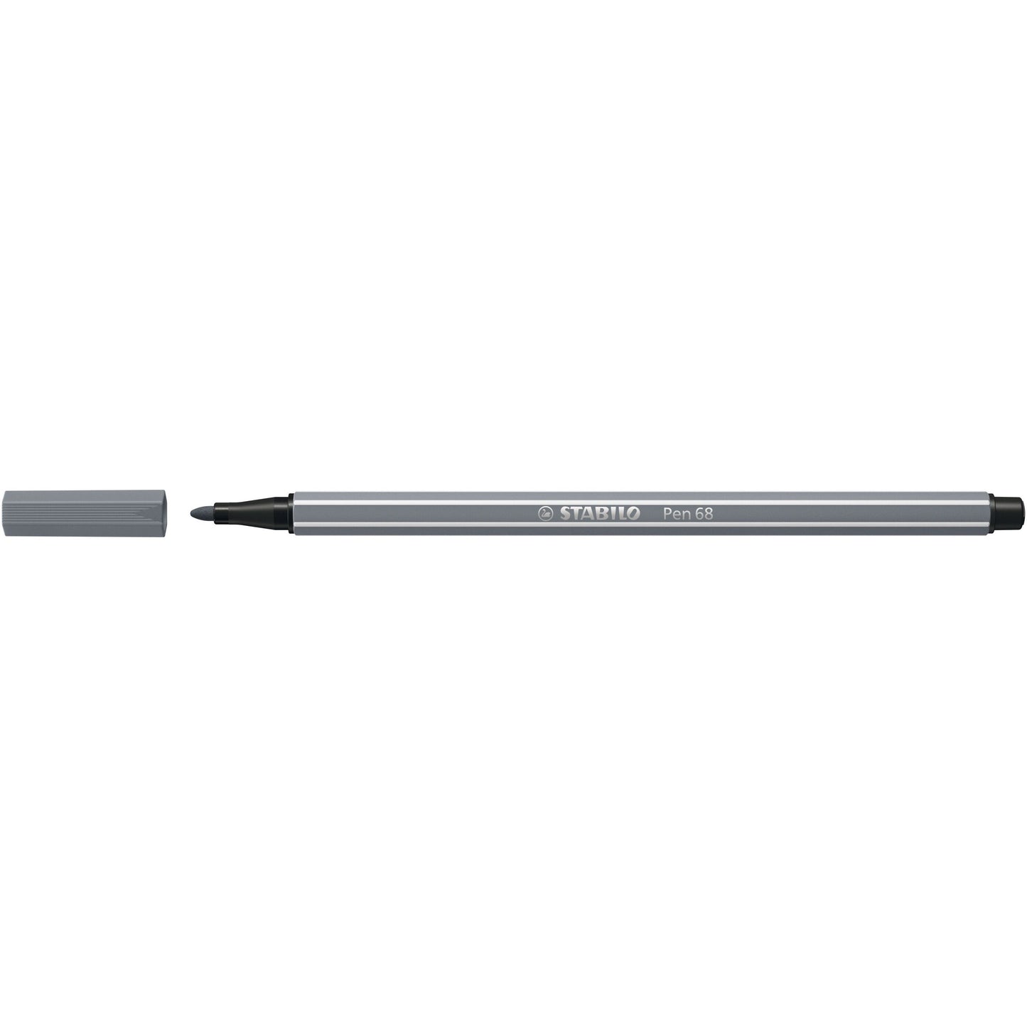 STABILO - Filzstift Pen 68/96 mitteldunkelgrau