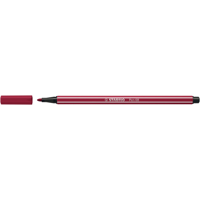Stabilo - Filzstift Pen 68/19 mittellila meliert | 10 Stück