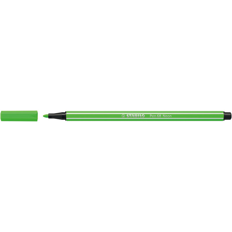 Stabilo - Filzstift 68/033 mittel neongrün