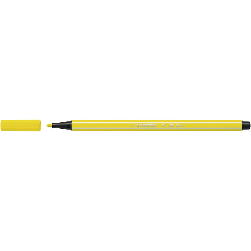 Stabilo - Filzstift 68/024 mittel neongelb