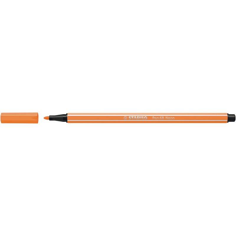 Stabilo - Filzstift 68/054 mittel neonorange
