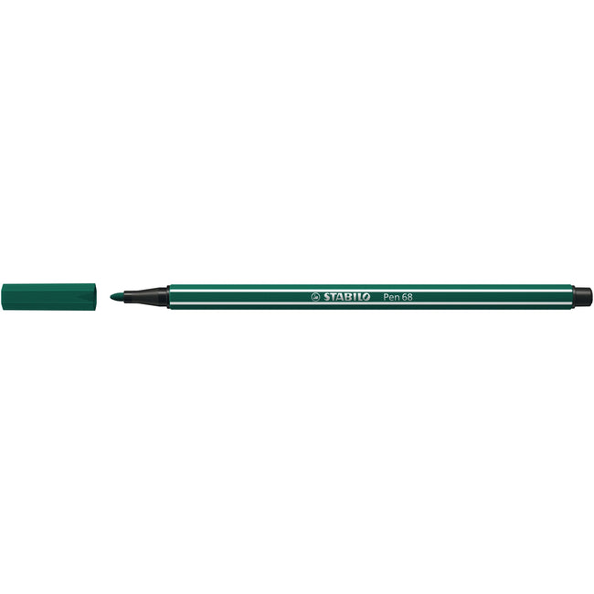 Stabilo - Filzstift 68/53 mittel türkisgrün | 10 Stück