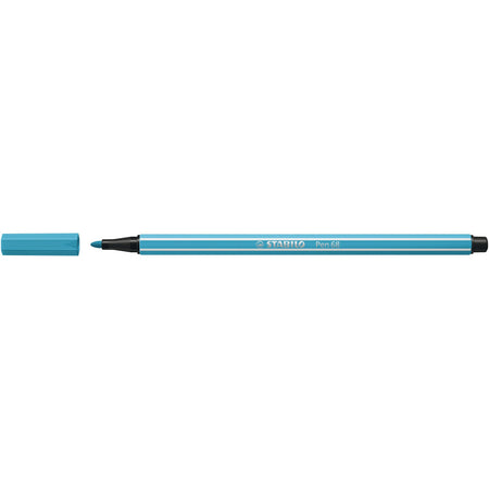 STABILO - Filzstift Pen 68/57 mittel azurblau | 10 Stück