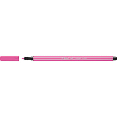 Stabilo - Filzstift 68/056 mittleres Neonpink