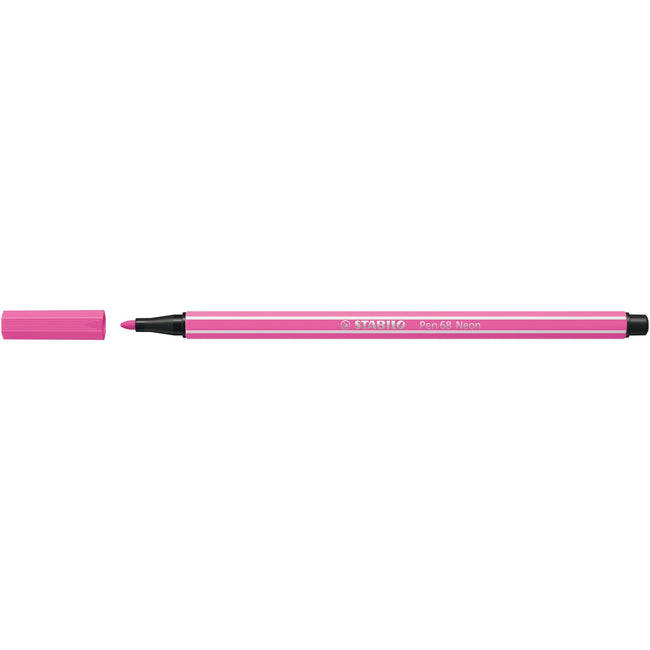 STABILO - Filzstift 68/056 mittel neonpink | 10 Stück