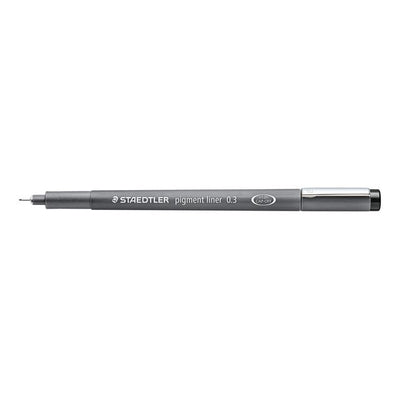 Staedtler - Fineliner Pigment 308 schwarz 0,3mm