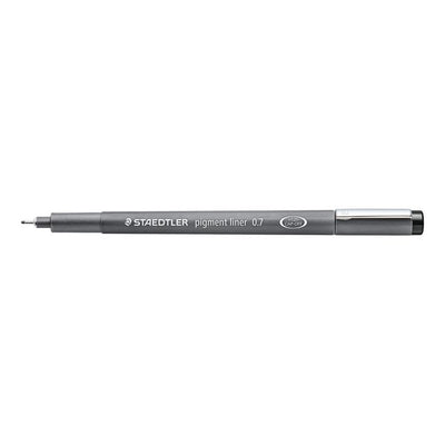 Staedtler - Fineliner Pigment 308 schwarz 0,7mm | 10 Stück