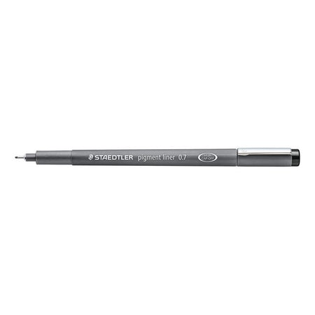 Staedtler - Fineliner Pigment 308 schwarz 0,7mm | 10 Stück