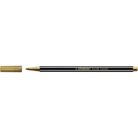 Stabilo - Filzstift 68/810 mittleres Metallic-Gold