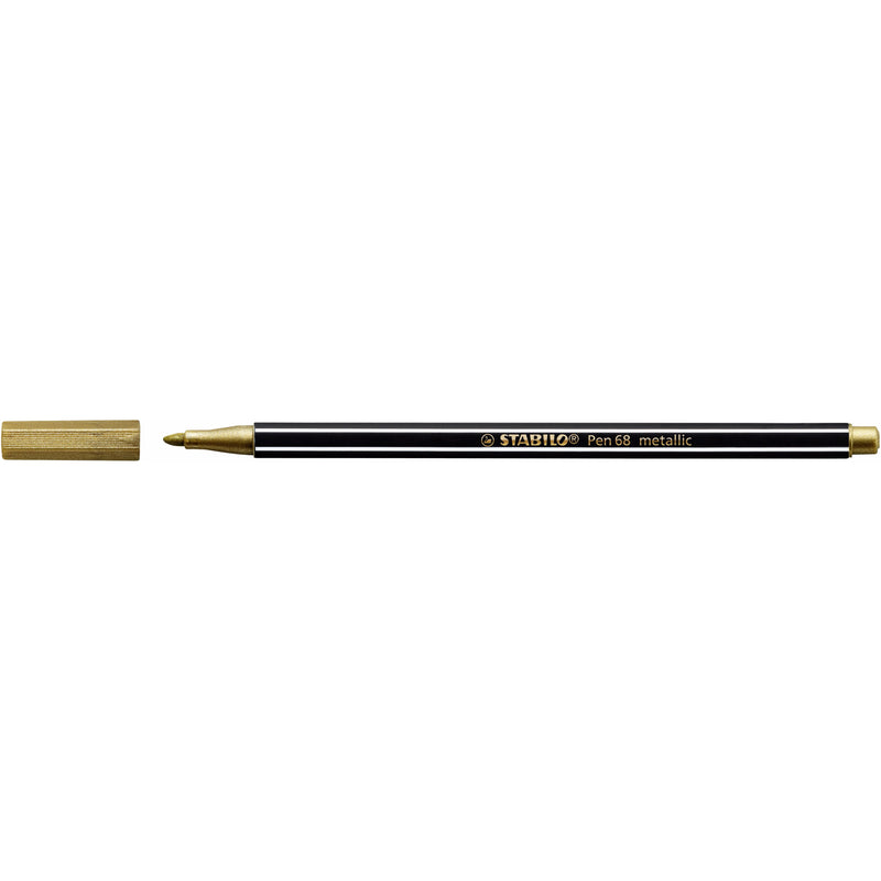 Stabilo - Filzstift 68/810 mittleres Metallic-Gold