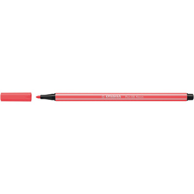 Stabilo - Filzstift 68/040 mittel neonrot