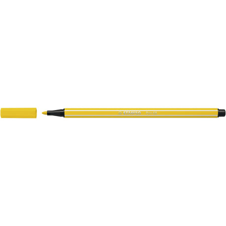 STABILO - Filzstift Pen 68/24 mittleres Zitronengelb
