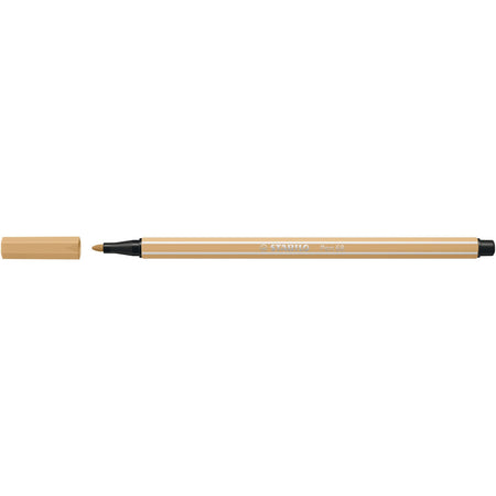 Stabilo - Filzstift Pen 68/88 mittel hellocker | 10 Stück