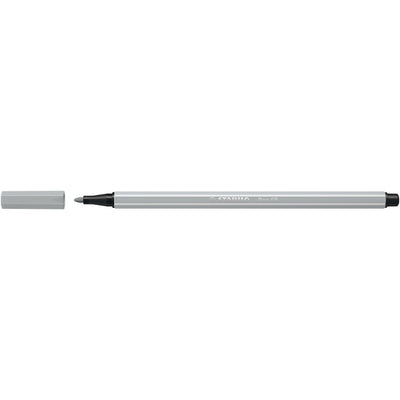STABILO - Filzstift Pen 68/94 mittelhellgrau