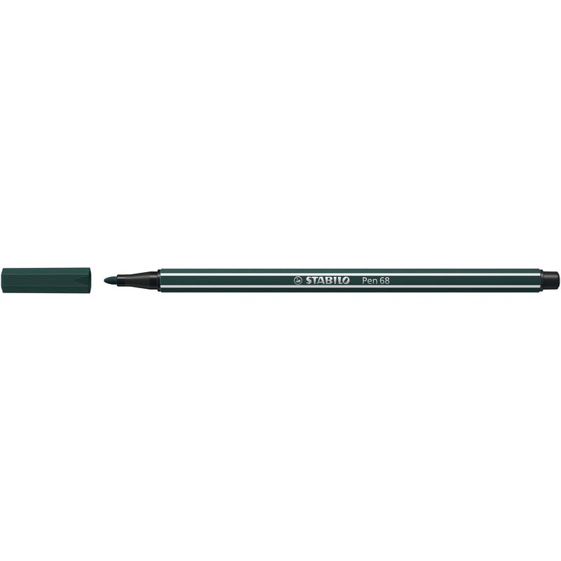 Stabilo - Filzstift Pen 68/63 mittleres Erdgrün
