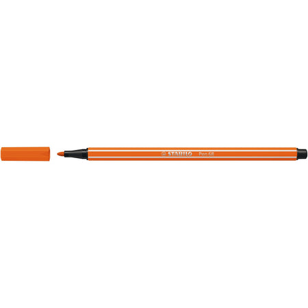 Stabilo - Filzstift Pen 68/30 medium zinnoberrot | 10 Stück