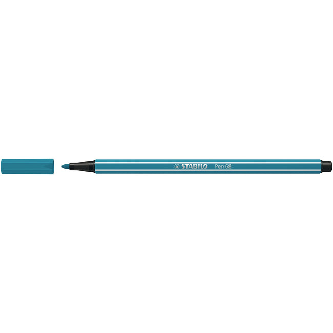 Stabilo - Filzstift 68/31 mittelhellblau | 10 Stück