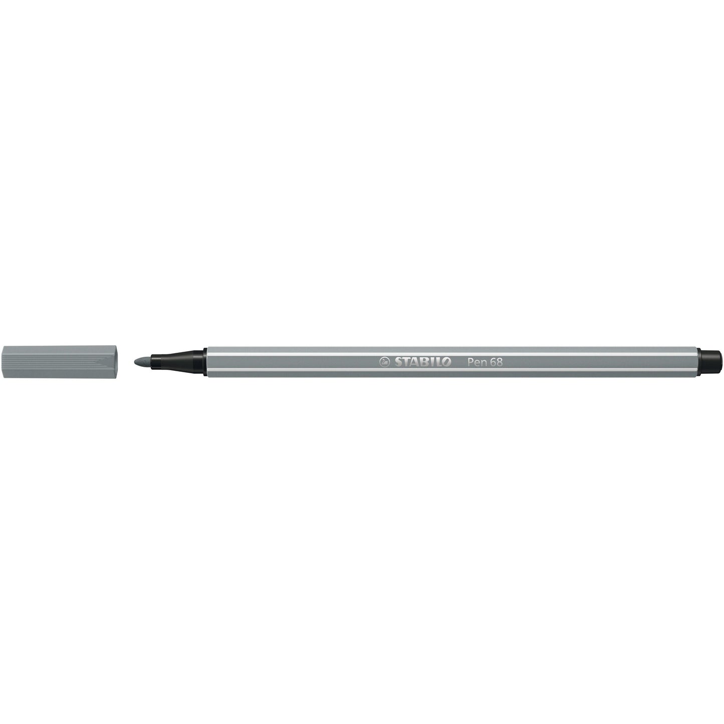 Stabilo - Filzstift Pen 68/95 mittel, mittelkaltgrau