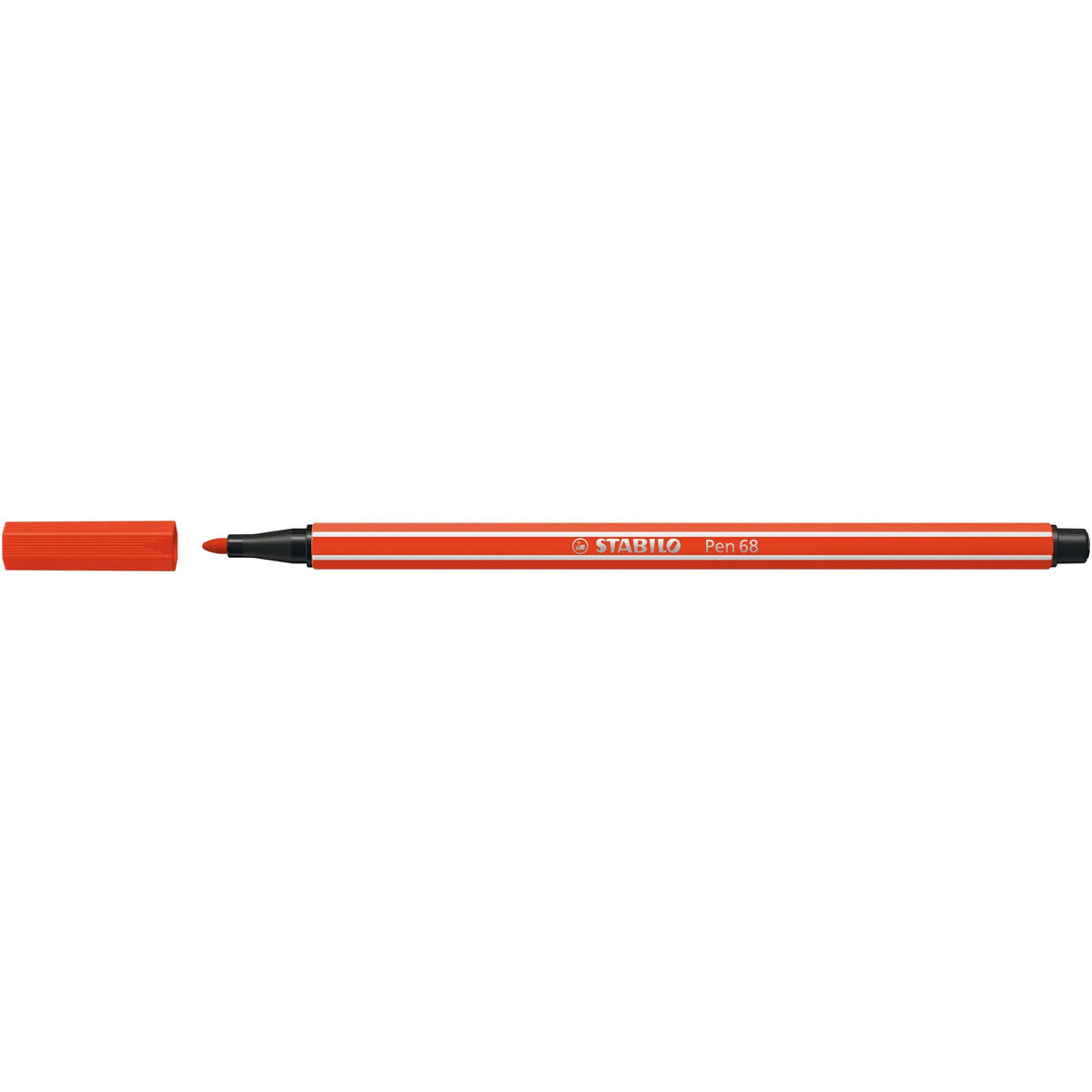 Stabilo - Filzstift Pen 68/40 mittelhellrot | 10 Stück
