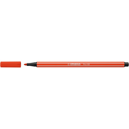 Stabilo - Filzstift Pen 68/40 mittelhellrot | 10 Stück