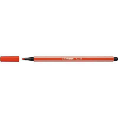 STABILO - Filzstift Pen 68/40 mittelhellrot