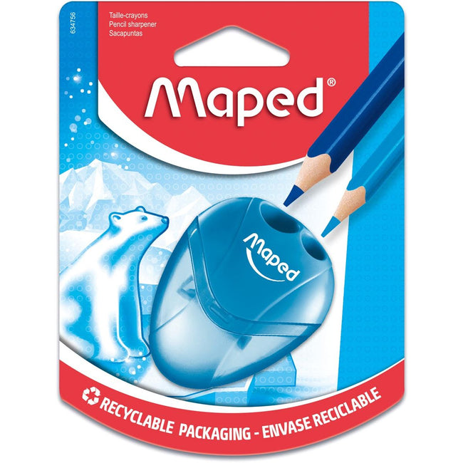 Maped - Bleistiftspitzer i-gloo 2-Loch, im Blister
