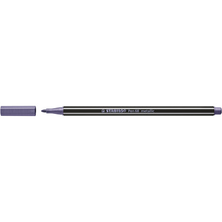 Stabilo - Filzstift 68/855 medium metallic flieder | 10 Stück