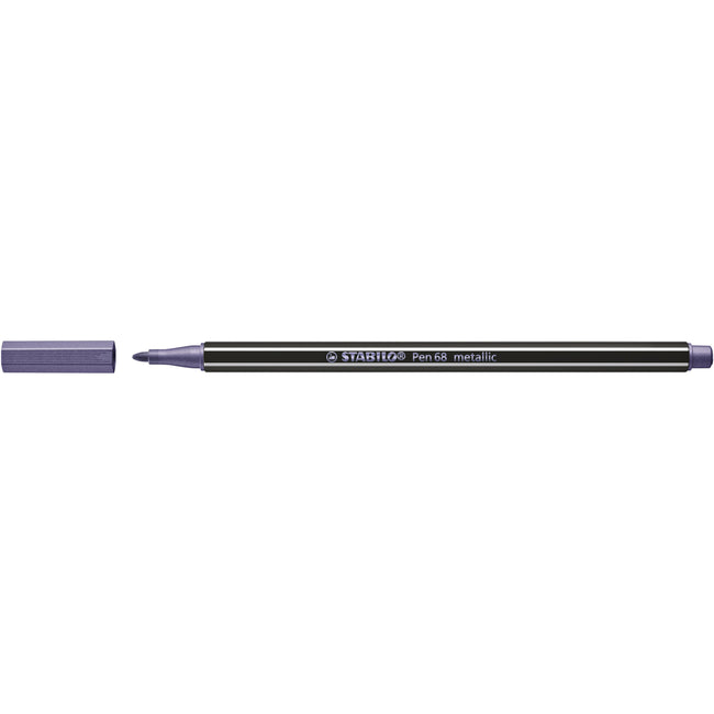 Stabilo - Filzstift 68/855 medium metallic flieder | 10 Stück