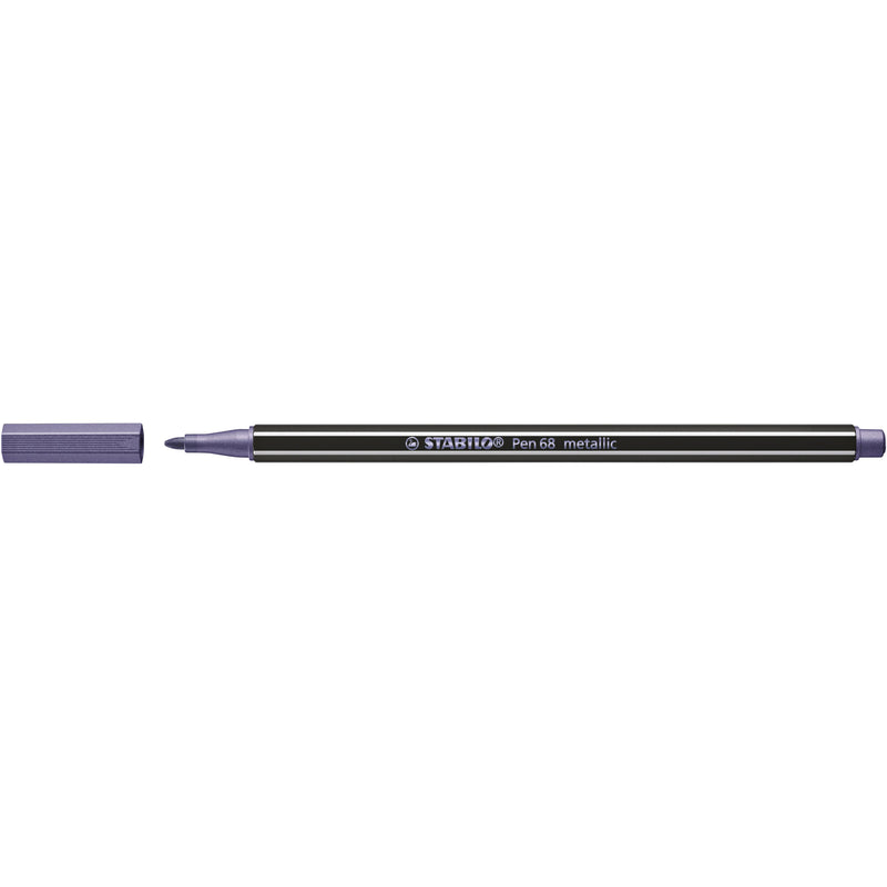 Stabilo - Filzstift Pen 68/855 medium metallic lila