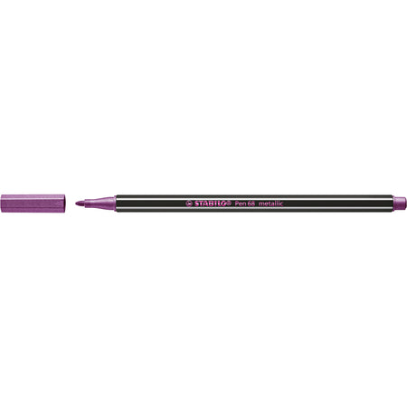 Stabilo - Filzstift 68/856 mittleres Metallic-Rosa