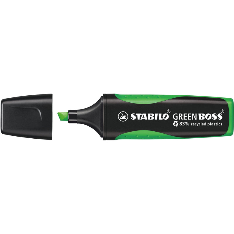 STABILO - Textmarker GREEN BOSS 6070/33 grün | 10 Stück