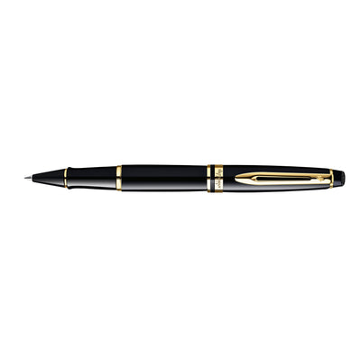 Waterman - Tintenroller Expert schwarz lackiert GT fein
