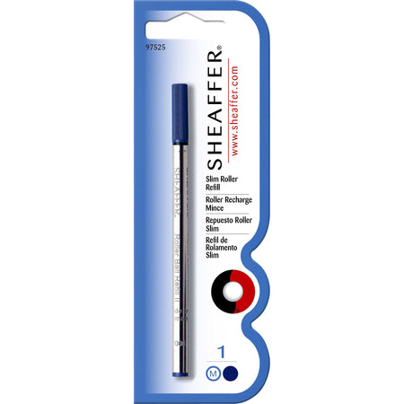 Sheaffer -  Rollerpenvulling slim m blauw | 6 stuks