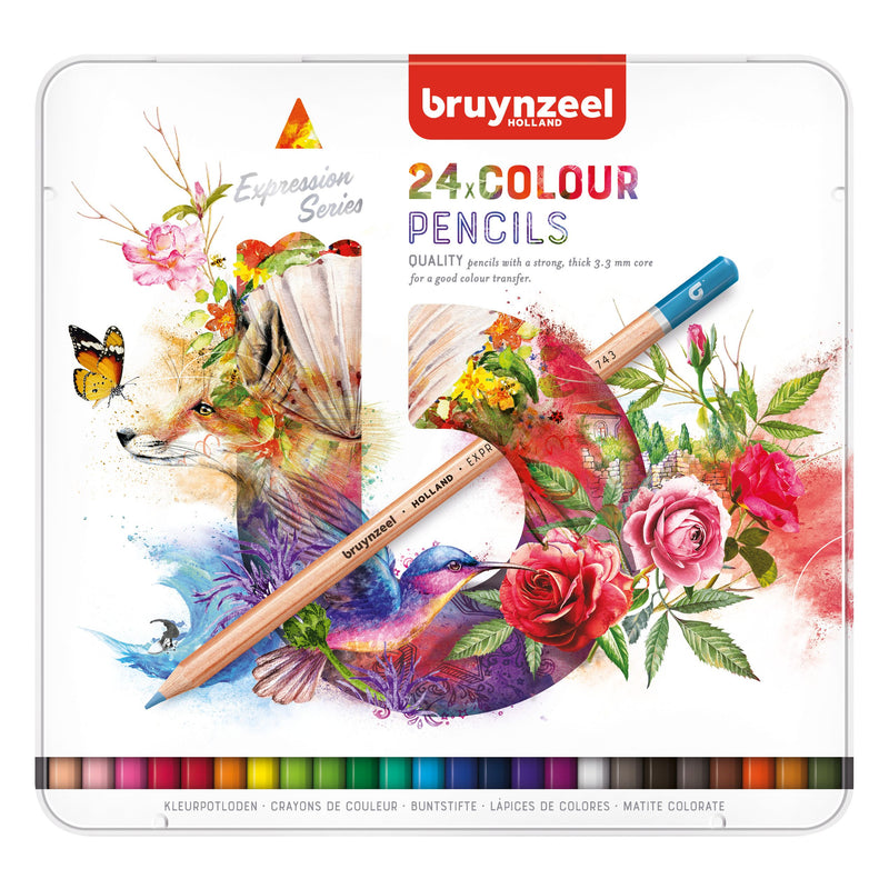 Bruynzeel - Buntstifte Sion Color Dose mit 24 Stück