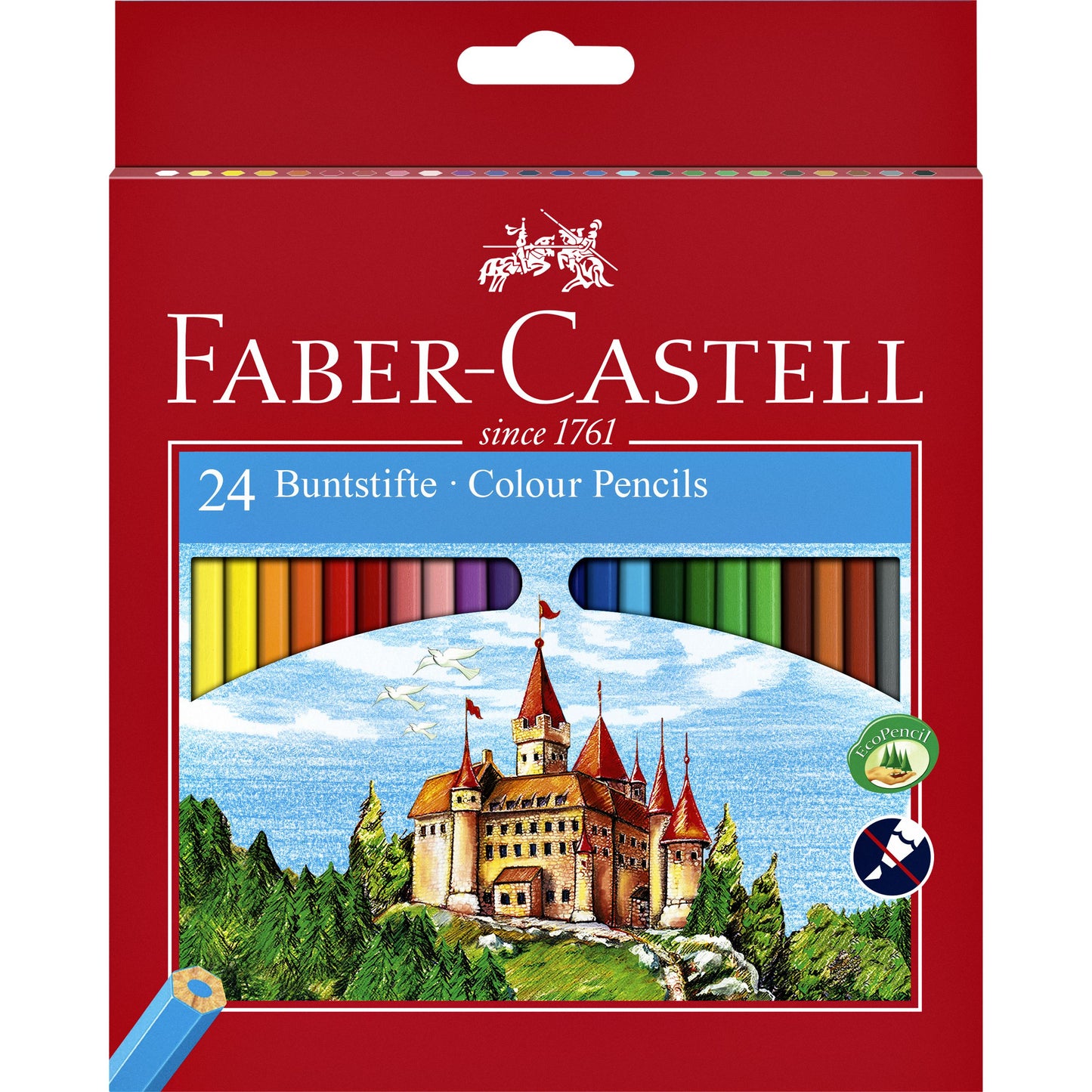 Faber Castell - Buntstifte Faber-Castell sortiertes Set mit 24 Stück