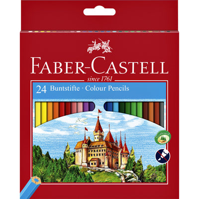 Faber Castell - Buntstifte Faber-Castell sortiertes Set mit 24 Stück