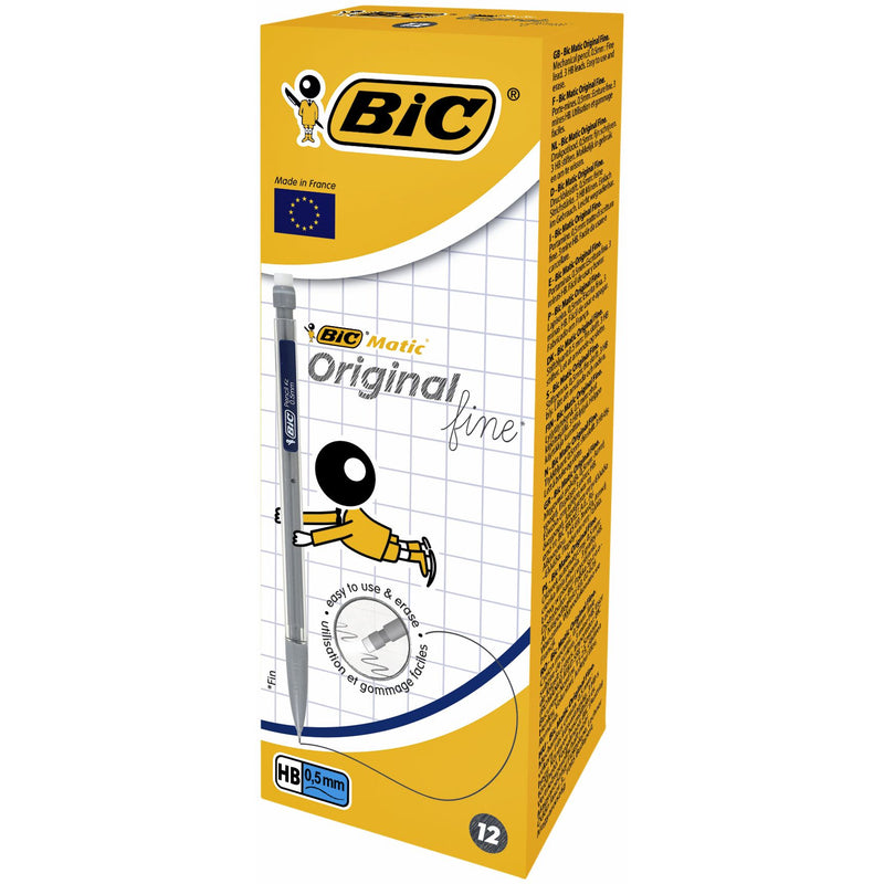 Bic - Druckbleistift Matic original HB 0,5mm | 12 Stück