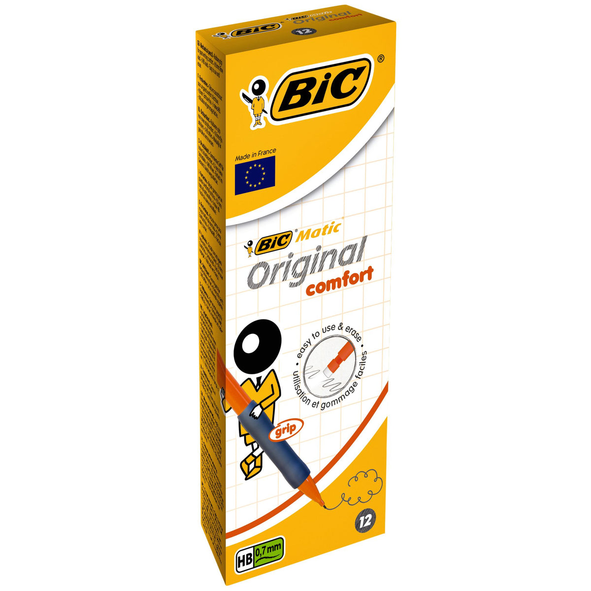 Bic – Matic Druckbleistift Original-Komfortgriff HB 0,7 mm