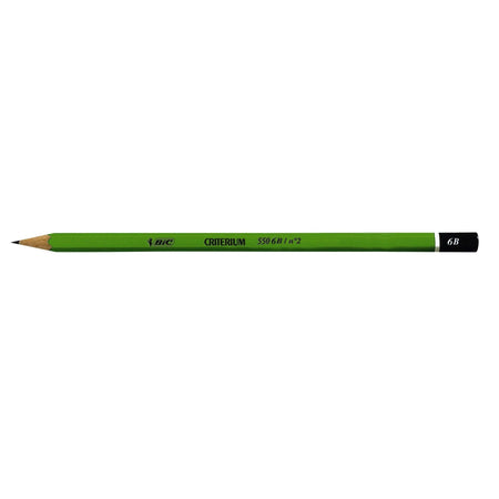 Bic - Bleistift 550 sechseckig 6B